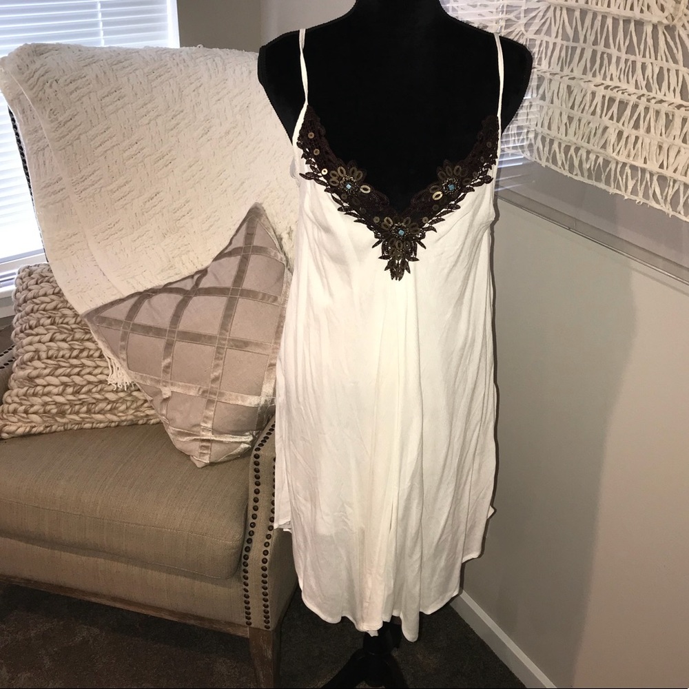 White summer dress